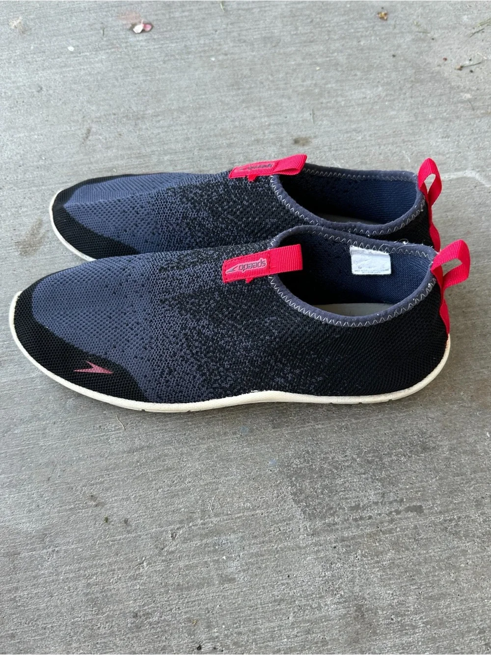 Speedo Blue and Red  Slip-On‎ Water Shoes